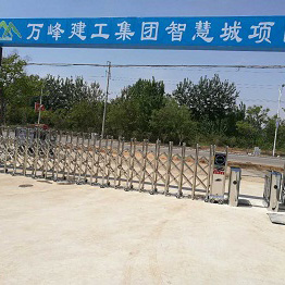 锡林郭勒万峰建工集团智慧城项目工地门禁系统